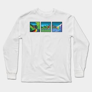 Minneapolis Landmarks for Pride Long Sleeve T-Shirt